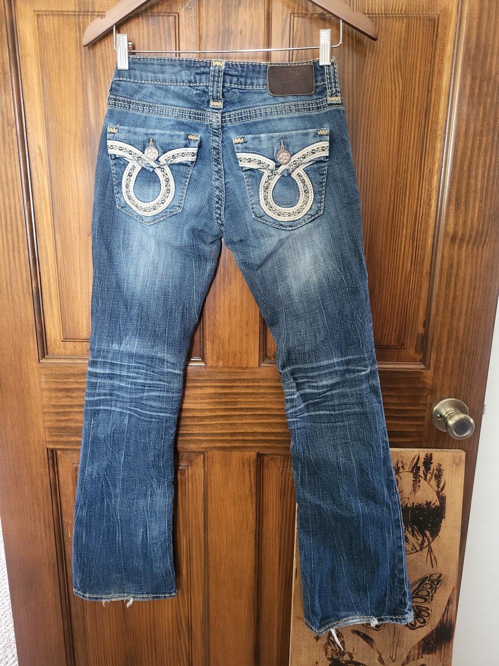 Big Star Women's Faded Blue Bootcut Jeans 25x30 - Picture 2 of 10